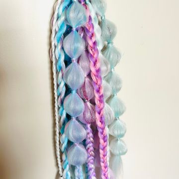 Na - Hair accessories (Purple, Pink, Turquiose)
