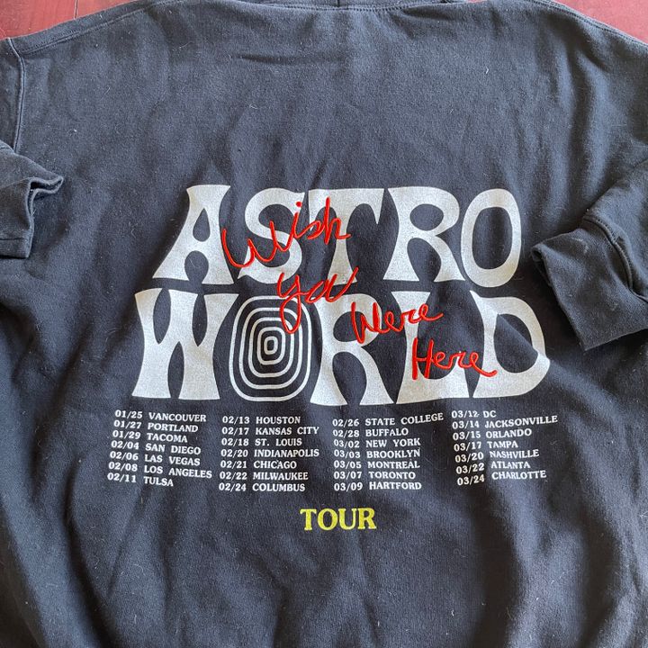 Astroworld Los Angeles Tour T-Shirt - Travis Scott Merch