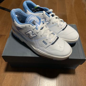 New Balance - Sneakers (White, Black, Blue)