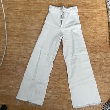 zara  - High waisted jeans (White)