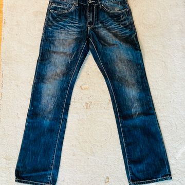 Buffalo  - Jeans coupe droite (Bleu)