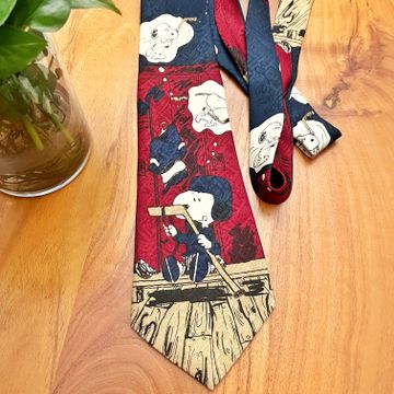 Snoopy - Cravates & pochettes (Bleu, Rouge)