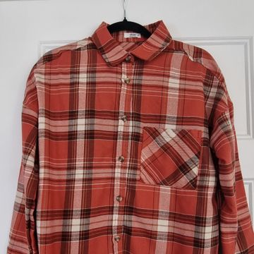 Ardene - Chemises à carreaux (Marron, Rouge, Beige)