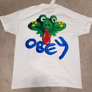 Obey - T-shirts (White, Green)