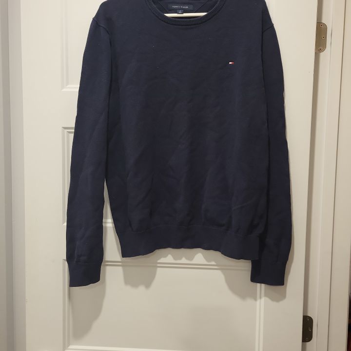 Tommy hilfiger crew clearance neck sweater