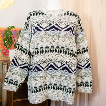 Jump - Knitted sweaters (Blue, Green, Grey)