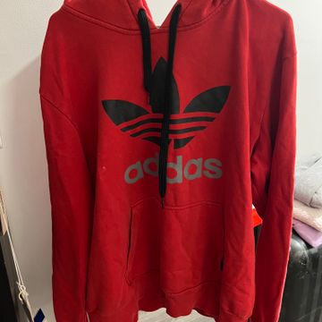 Adidas - Pulls à capuche (Rouge)