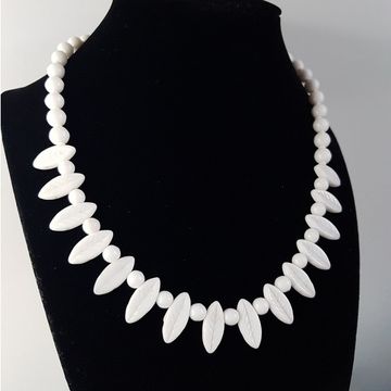 Vintage - Colliers & pendentifs (Blanc)