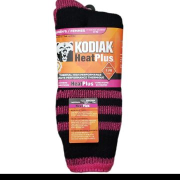 Kodiak  - Casual socks (Black, Pink)