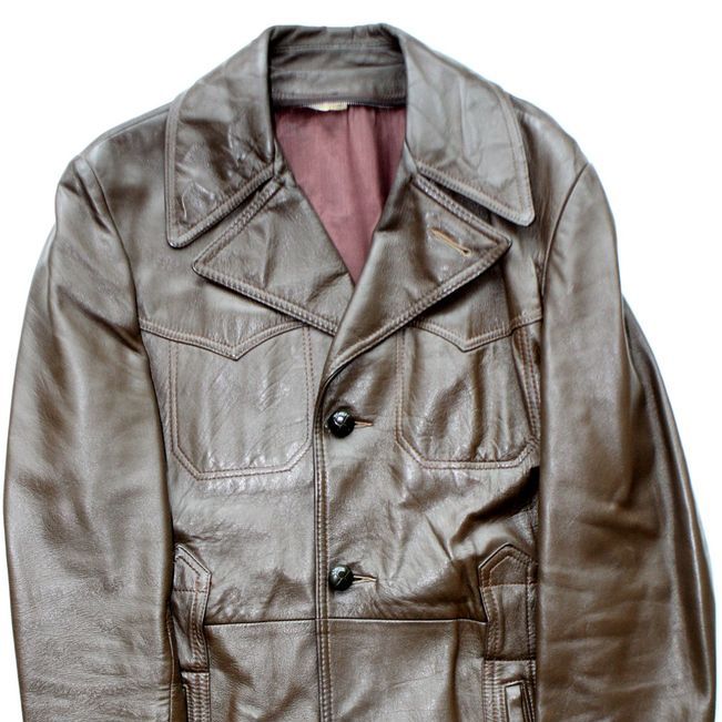 vintage - Jackets, Leather jackets | Vinted