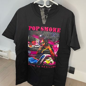 Pop Smoke x Vlone King of NY T-Shirt Black