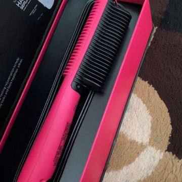 STRAIGHT AHEAD - Hair-styling tools (Black, Pink)