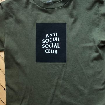 Anti social social club - T-shirts (Green)