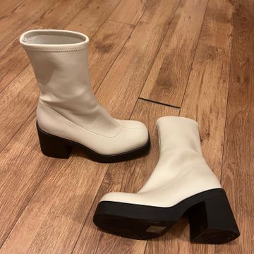 Call it Spring - Knee length boots (Beige)