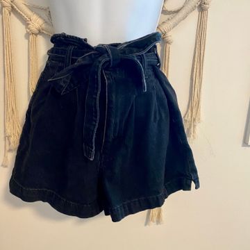 AMERICAN EAGLE  - Jean shorts (Black)
