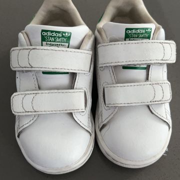 Adidas - Chaussures de bébé (Blanc, Vert)