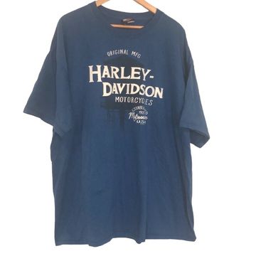 Harley-Davidson - T-shirts (Blue)