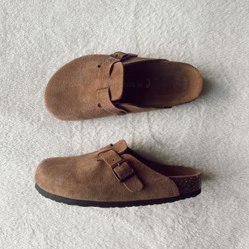 Birkenstock - Slippers (Brown, Beige)