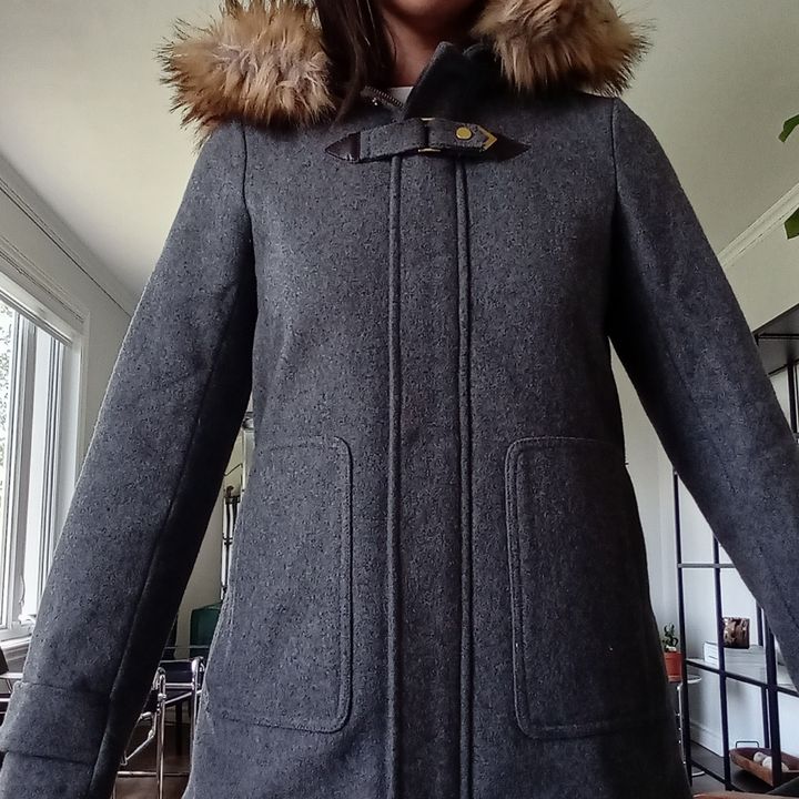 manteau lainage simons