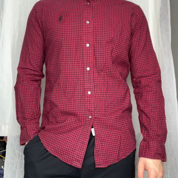 Ralph Lauren  - Chemises à carreaux (Noir, Rouge)