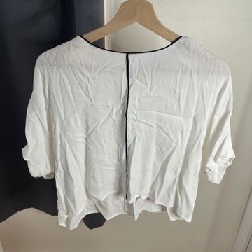 Zara basic  - 3/4 sleeve tops (White, Black)