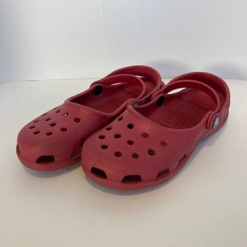Crocs - Chaussures plates (Rouge)