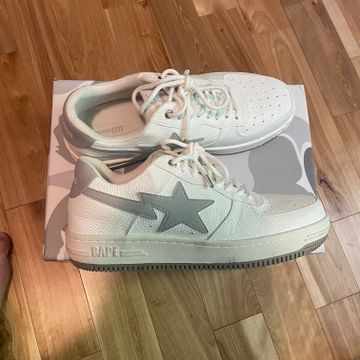 Bape - Sneakers (White, Grey)