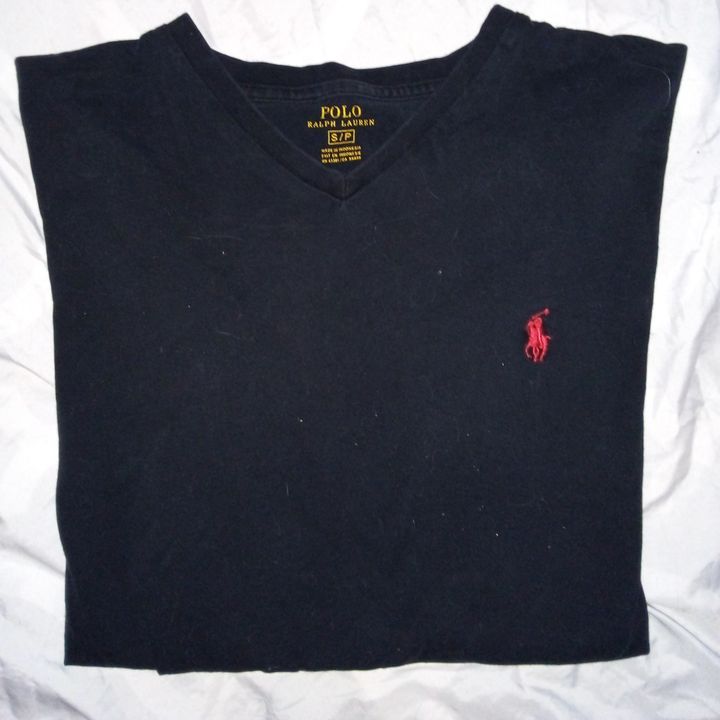 Polo ralph lauren noir best sale logo rouge