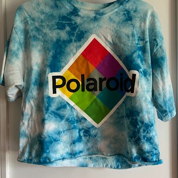 Polaroid - Crop tops (Blue)