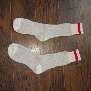 Grampa's socks - Casual socks (White, Grey)