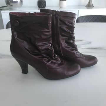 Alberto - Heeled boots (Red)