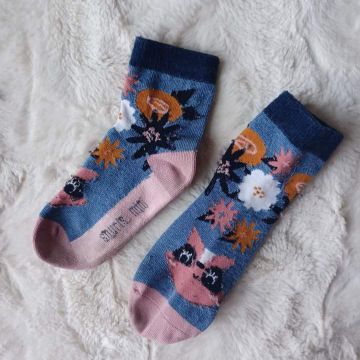 Souris Mini  - Socks (Black, Blue, Pink)