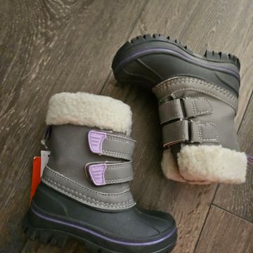 Joe fresh - Winter & Rain boots (Purple, Grey)