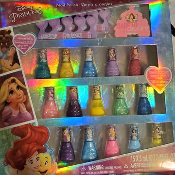Disney Princess - Nail care (Blue, Yellow, Green, Purple, Lilac, Pink)