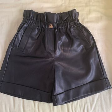 Noize  - Shorts en cuir (Noir)