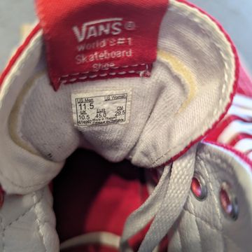 Vans - Sneakers (Blanc, Rouge)