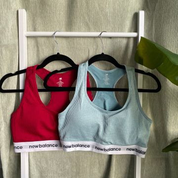 New Balance  - Sport bras (Blue, Red)
