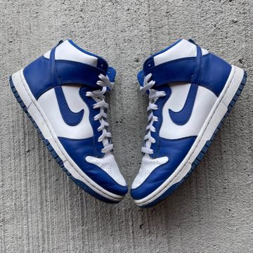 Nike - Sneakers (White, Blue)