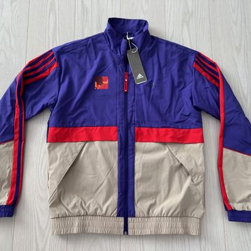 adidas - Lightweight & Shirts jackets (Purple, Beige)