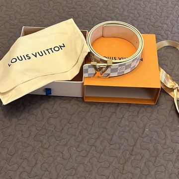 Louis Vuitton - Ceintures (Blanc, Beige)