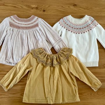 Zara Gap H&M - Matching sets (Yellow, Pink, Beige)