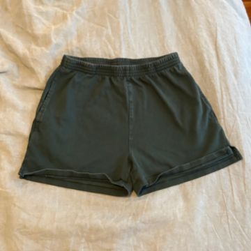 Brandy Melville  - Shorts taille haute (Vert)