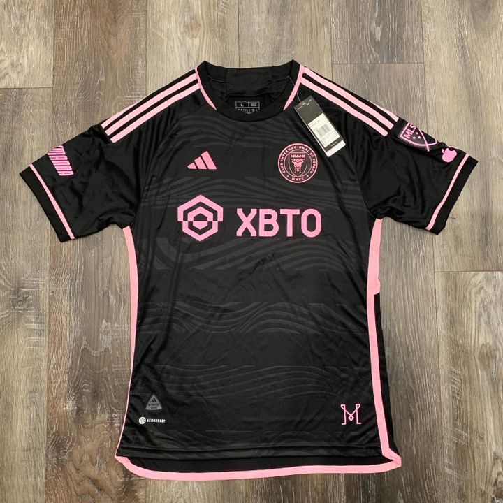 Adidas 2021-22 Inter Miami Away Jersey - Black-Pink-S