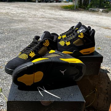 Jordan,Nike - Sneakers (Black, Yellow)