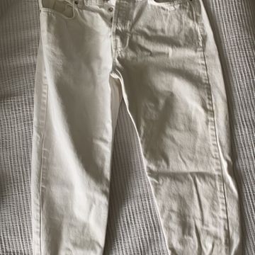 Zara - Jean bootcut (Blanc)