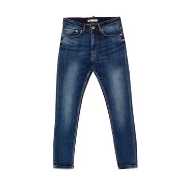 Zara - Jeans skinny (Bleu)