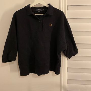 fred perry  - Pulls à manches 3/4 (Bleu, Or)