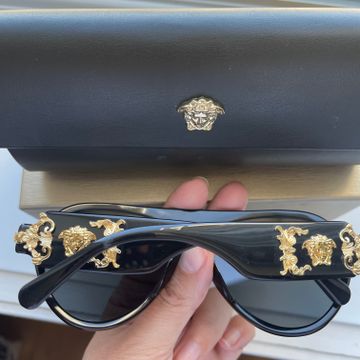 Versace - Sunglasses (Black, Gold)