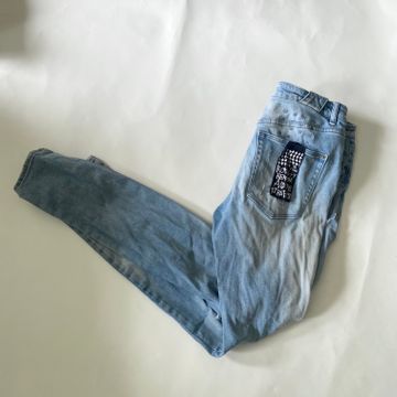 Ksubi - Jeans troués (Bleu)