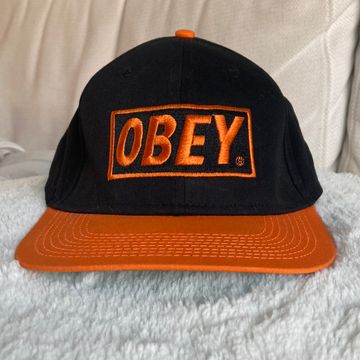 OBEY - Caps (Black, Orange)